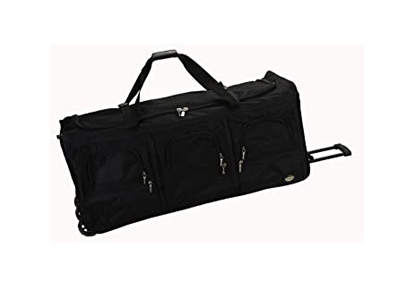 30" Roller Duffle bag with 2 zipper compartments