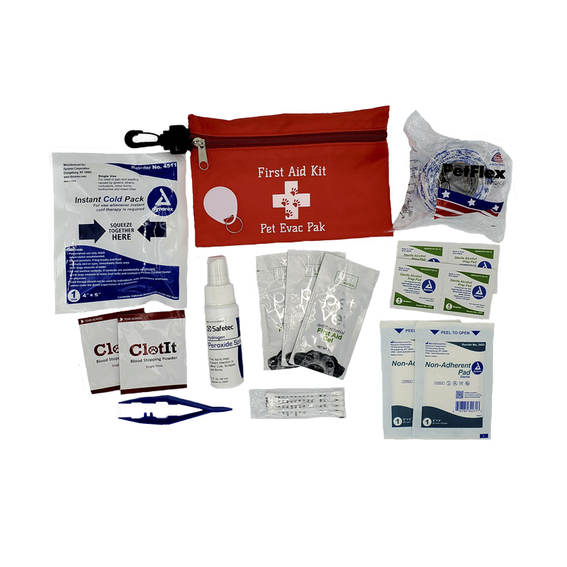 Pet First Aid Kit Pet Vet, Clotit, PetFlex
