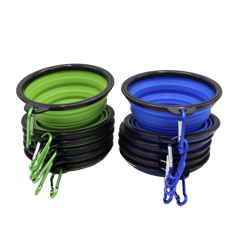 Collapsible Travel Bowls 34 oz (10 Pack)