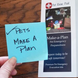 Pet Emergency Plan