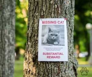 Lost pet flyer